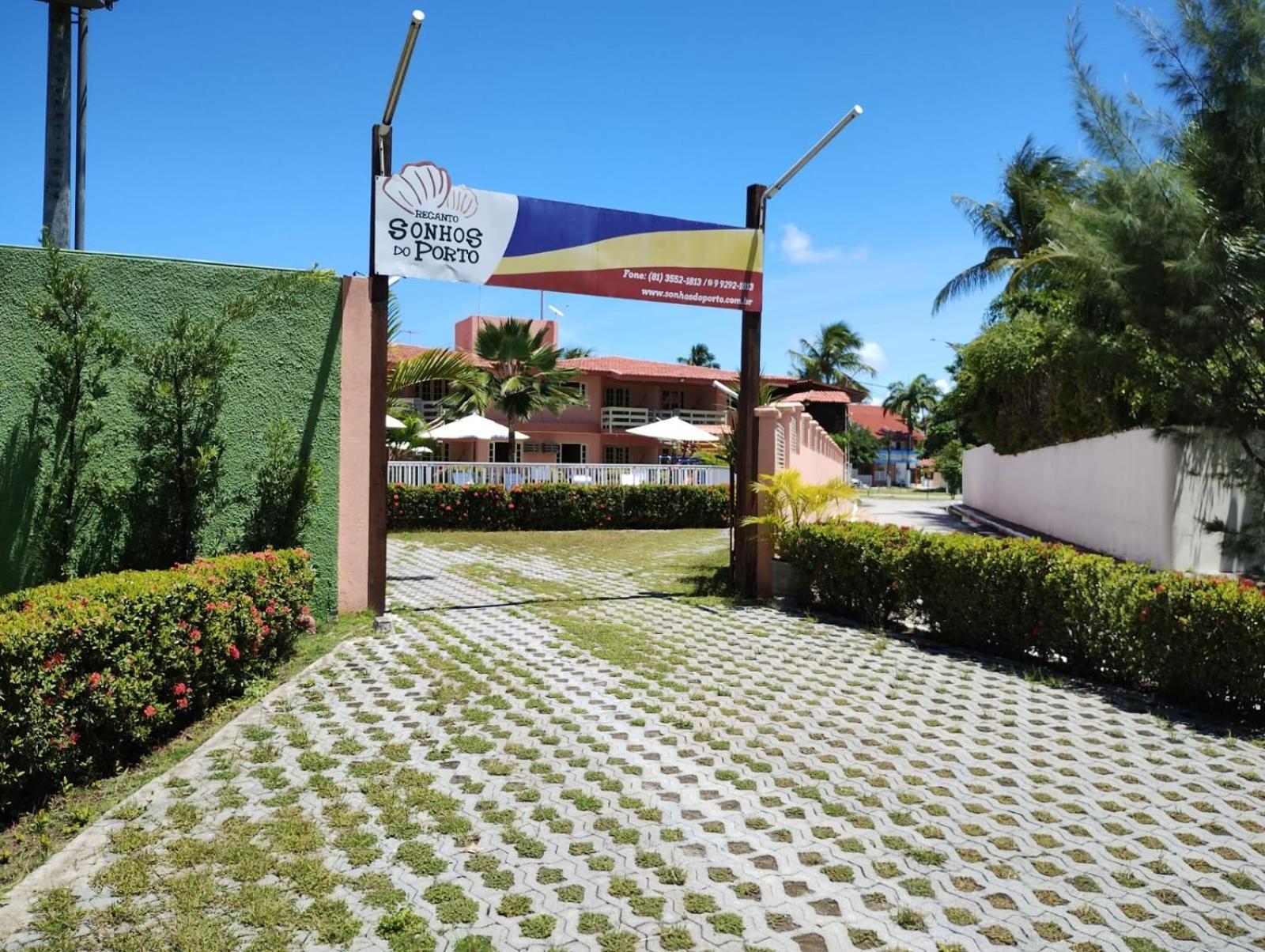 Pousada Flats Recanto Sonhos Do Porto Pôrto das Galinhas Zewnętrze zdjęcie